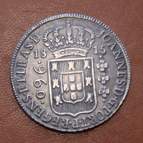 1815 Brazil Silver 960 Reis Cover