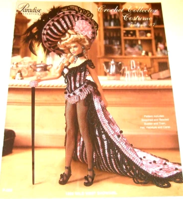 Paradise Publications Crochet Volume 87 - 1899 - Wild West Showgirl - Image 1 of 4
