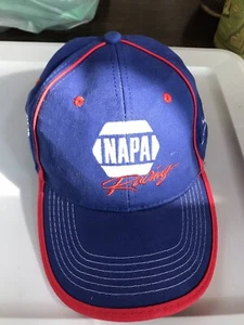 NAPA Racing Hat Cap Chase Elliot 24 Nascar Strapback Fallen Heroes Fund Blue Red - Picture 1 of 6