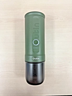 Forest Green Nano Self-Heating Espresso Maker - USB-C Travel Coffee Solution - Image 1 of 3