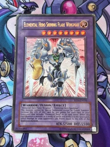 Elemental HERO Shining Flare Wingman EEN-EN036 ULTIMATE Rare YuGiOh Card - Picture 1 of 9