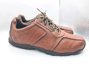 Mens Timberland Lexington 55518 Brown Leather Lace Up Oxfords Shoes Size 12 - Picture 1 of 6