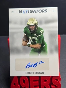2025 Pulse Meridian Navigators Byrum Brown Autograph 2/5 NAV-BB - Picture 1 of 3