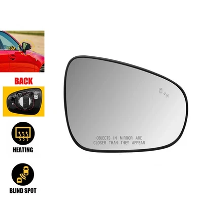 Espejo retrovisor térmico derecho transparente con punto ciego para Lexus GS350 LS460 RC300 RC350 Foto 1 de 4