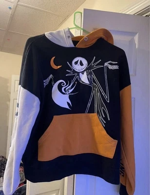 Толстовка с капюшоном Hot Topic Nightmare Before Christmas размер Small - Изображение 1 из 4