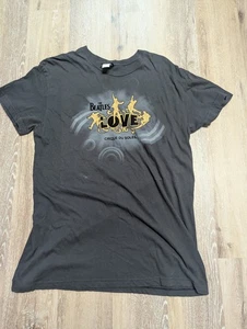 The Beatles Cirque Du Soleil Gray Shirt 2XL ‘The Beatles Love’ Made In USA Y2K - Picture 1 of 16