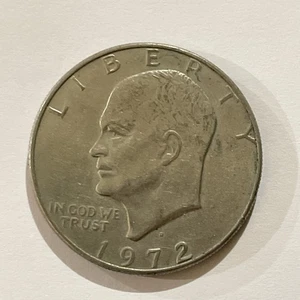 1972-D Eisenhower Dollar  - Picture 1 of 2