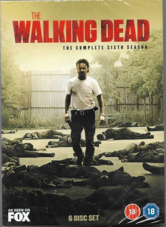 The Walking Dead The Complete Sixth Series 6 DVD SET NEW/SEALED 48 HOURS TRACKED - Image 1 of 2