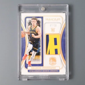 Brandin Podziemski 2023 Immaculate Collection #RRJ-POD /10 Panini RC Jersey Pods - Picture 1 of 2