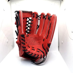Mizuno Will Drive Red IBE Outfield Softball Glove 13" RHT Radish/Black Adult New - Picture 1 of 16