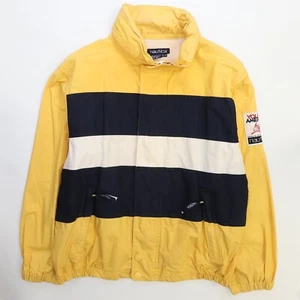 Vintage Nautica Young America Cup Defense Team Windbreaker Light Jacket Size XL - Picture 1 of 4