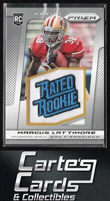 Marcus Lattimore 2013 Panini Prizm #263 Rated Rookie Patches San Francisco 49ers - Image 1 of 2