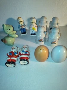 Vintage Salt And Pepper Shakers Lot Some Ceramic Japan + More!  Vtg Shaker S&P - Picture 1 of 7