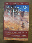 The Penguin Book of Australian Ballads & Short Stories - Henry Lawson etc - HcDj