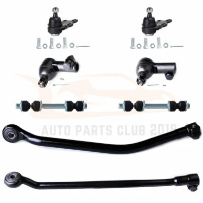 8pcs Ball Joint Tie Rod End Sway Bar Suspension For Chevrolet Beretta Cavalier - Image 1 of 4
