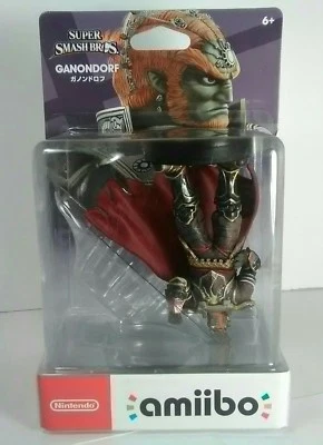Error de defecto sellado de fábrica Ganondorf Amiibo Error Super Smash Bros. SSB  Foto 1 de 4