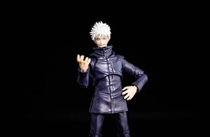 SH Figuarts Jujutsu Kaisen Satoru Gojo Shinjuku Manga Escultura de Pelo Blanco SOLO PELO - Imagen 1 de 4