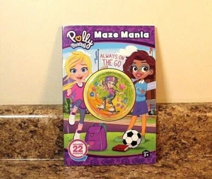 Polly Pocket Maze Mania Activity Book NEW - Picture 1 of 4
