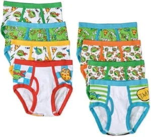 Teenage Mutant 8 PC Briefs Underwear Boy Size 6 - Picture 1 of 1