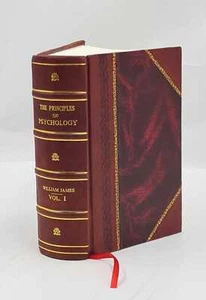 The Principles Of Psychology Vol-i Volume 1 1890 by James William Leather Bound - Picture 1 of 13
