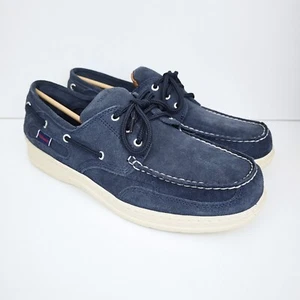 Mocasín Sebago Docksides UK 10 Scotty Deck para hombre azul Universo Clovehitch - Imagen 1 de 20