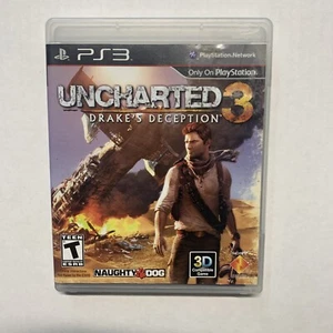 Uncharted 3: Drake's Deception PlayStation 3 PS3 Complete CIB & Tested - Picture 1 of 4
