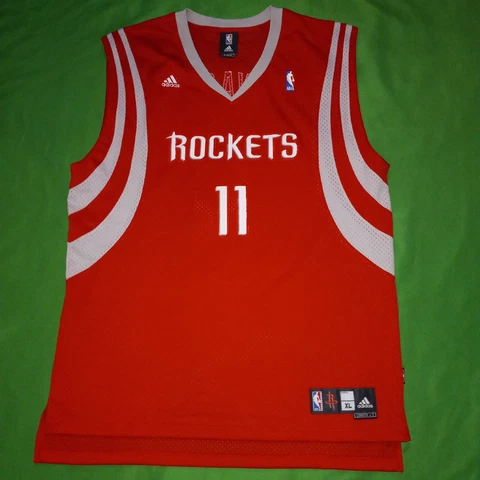 Vintage Yao Ming Houston Rockets Jersey SEWN STITCHED Adidas Basketball (XL +2) Cover