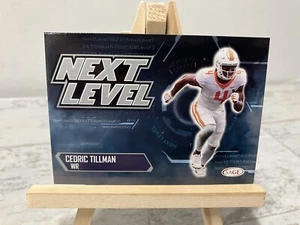 CEDRIC TILLMAN 2023 SAGE Next Level Card!! CLEVELAND BROWNS - Picture 1 of 2