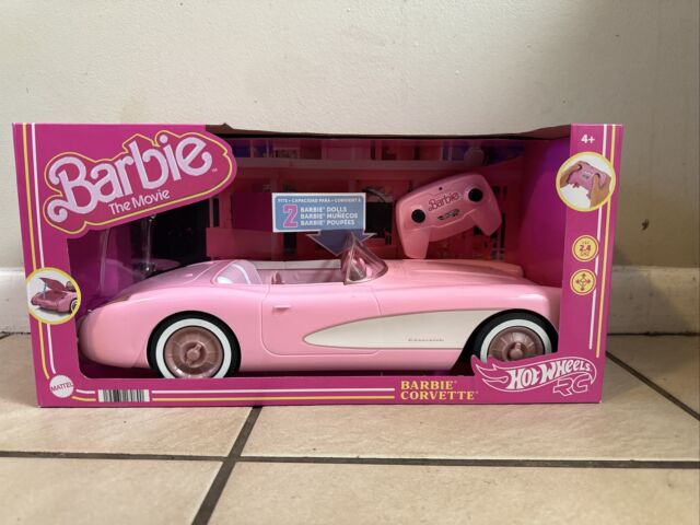 Barbie Extra - Carro Conversível - Prateado Brilhante - 16 cm