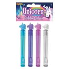 Unicorn Tube Bubbles - Stocking Toy Party Bag Fillers Childrens 4 6 8 12 24