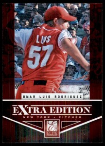2012 Panini Elite Extra Edition Omar Luis Rodriguez New York Yankees #76