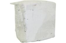 ELOS Chiffon de nettoyage tricoté WT II coton couleur blanc prédominant