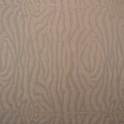 BALLARD DESIGNS ZADIE PEBBLE SUNBRELLA GRAY ZEBRA CHENILLE FABRIC BY YARD 54"W - Image 1 of 4