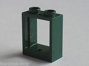 Fenetre vert foncé LEGO DkGreen window ref 60592 / Set 10211 10217 10224 ... - Picture 1 of 1