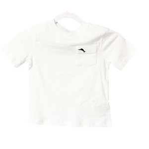Tommy Bahama Short Sleeve Embordered Logo White Shirt Boy Size XS - Picture 1 of 1