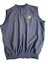 Vintage Starbus Men's XL Blue Vest "100th US Open Pebble Beach" 