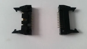 JOB LOT 8 X FCN704Q020AUM HEADER, STRAIGHT, 20 WAY IDC Connector 2.54 PITCH - Picture 1 of 1