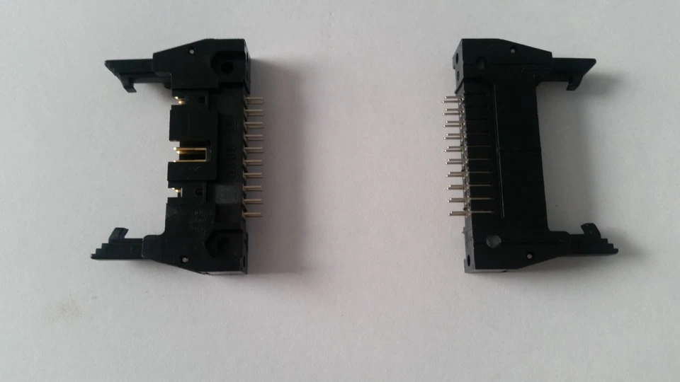 JOB LOT 8 X FCN704Q020AUM HEADER, STRAIGHT, 20 WAY IDC Connector 2.54 PITCH - Image 1 of 1