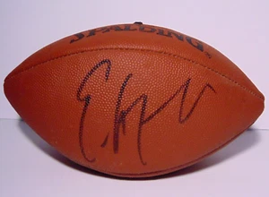 EDDIE GEORGE SIGNED AUTOGRAPHED FULL SIZED FOOTBALL WITH COA OHIO STATE BUCKEYES - Picture 1 of 14