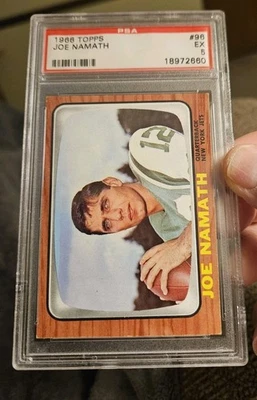 1966 Topps Joe Namath #96 *Jets* PSA 5 EX - Image 1 of 2