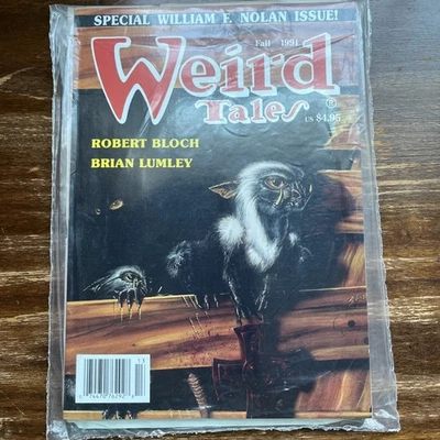 WEIRD TALES FALL 1991 #302 William Nolan Issue New in Publisher Wrap - Image 1 of 4