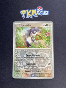Pokémon TCG Indeedee Scarlet & Violet 153/198 Reverse Holo Rare LP. - Picture 1 of 3