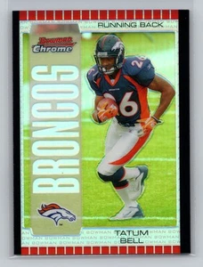 2005 Bowman Chrome Tatum Bell Denver Broncos Refractor SP /50 #103 4132 - Bild 1 von 2