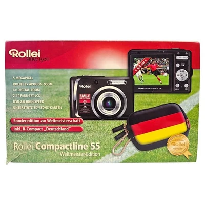 Digital Kamera Rollei Compactline 55 Camera Neuwertig - OVP  - Bild 1 von 4