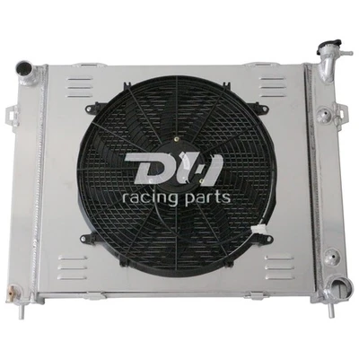 Ventiladores de cubierta de radiador de 3 filas para Jeep Grand Cherokee Wagoneer 1993-1997 95 5,2 L V8 Foto 1 de 4