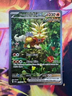 Gouging Fire ex 204/162 SV05: Temporal Forces Holo - Image 1 of 3