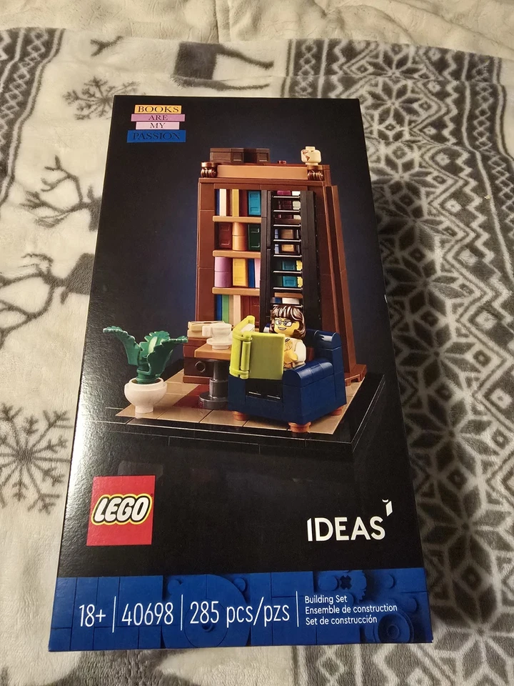Lego Ideas Books Are My Passion 40698 GWP Set Nuevo Sellado *Caja de Luz Dañada* Foto 1 de 2