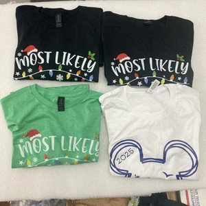 Lot Of 4 Men T Shirt Size Large - Picture 1 of 18