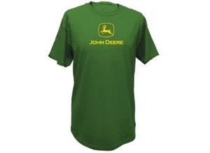 Camiseta John Deere Clásica Logo Verde - MC130000YW Genuina John Deere Merch - Imagen 1 de 1