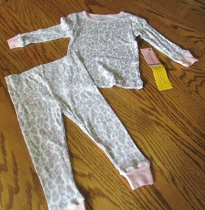 JUICY COUTURE BABY GIRL 2 PIECE PAJAMA  SET LIGHTWEIGHT COTTON SIZE 12M NWT - Picture 1 of 9